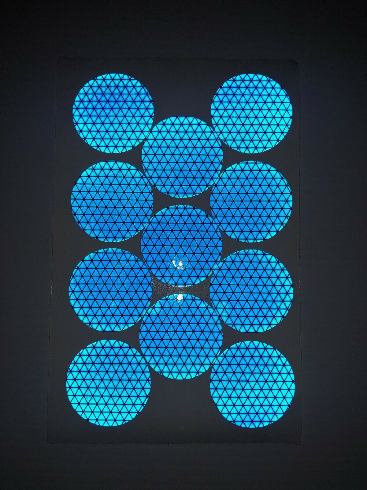 11 Oralite Reflective 2" V98  Dots - Reflective Pro