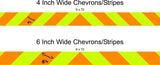 Lime & Orange Reflective Chevron Panel (Multiple Sizes) - Reflective Pro