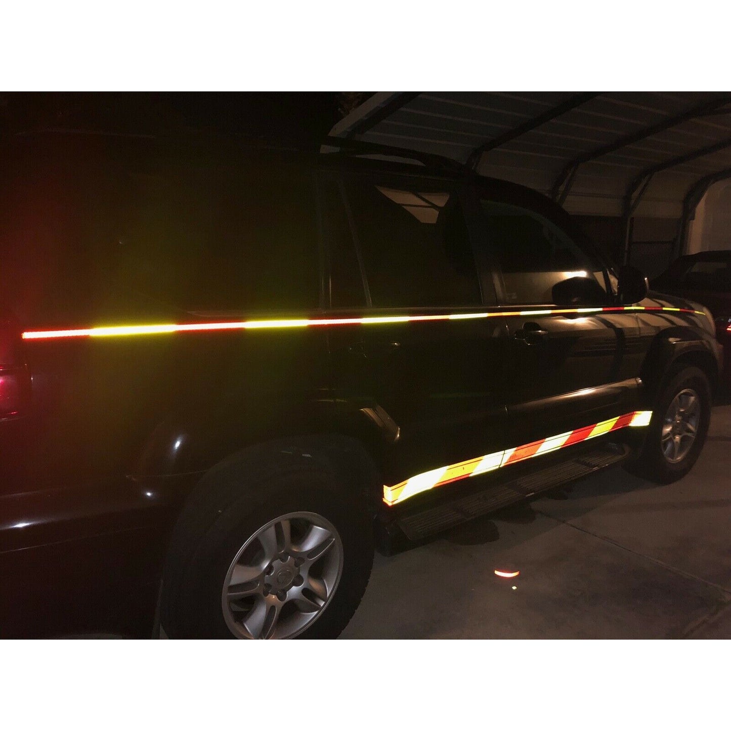 Reflective Chevron Rocker Panels & Pinstripe - Reflective Pro