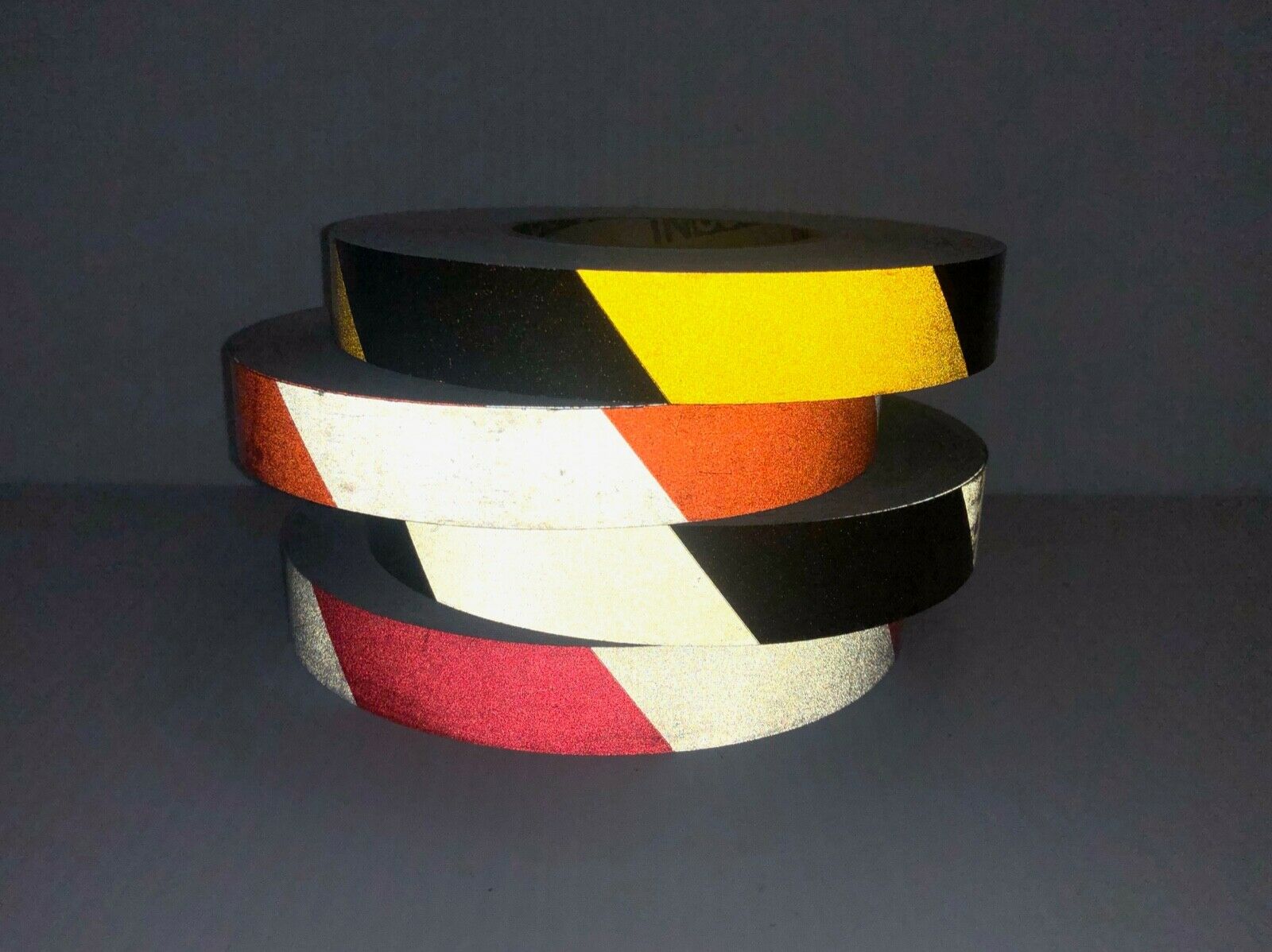 1" Hazard Striped Reflective Tape (Type 1) - Reflective Pro