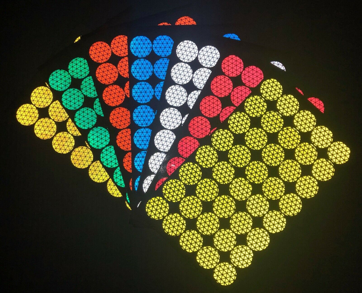 40 Oralite Reflective 1" V98  Dots - Reflective Pro