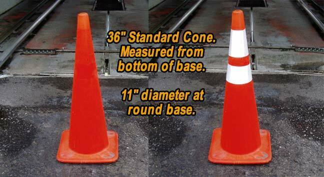 Reflective Cone Collars 18" 28" 36" - Reflective Pro