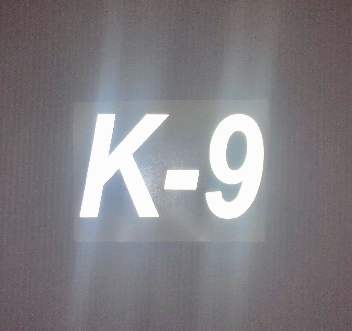 "K-9" 4"x7" Reflective Decal - Reflective Pro