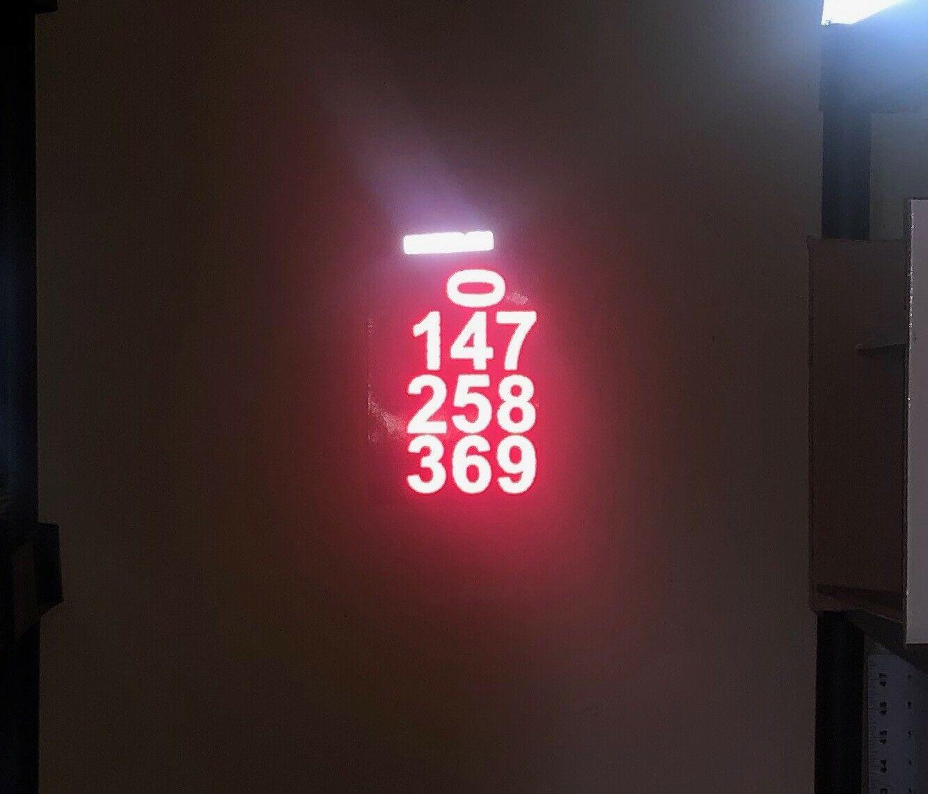 0-9 Reflective 2" Numbers V98 (Multiple Colors) - Reflective Pro
