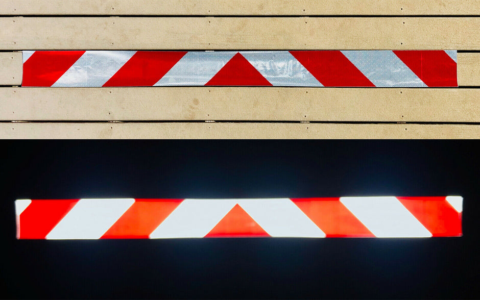 Custom Reflective Chevron Panels — 10+ Colors | Reflective Pro
