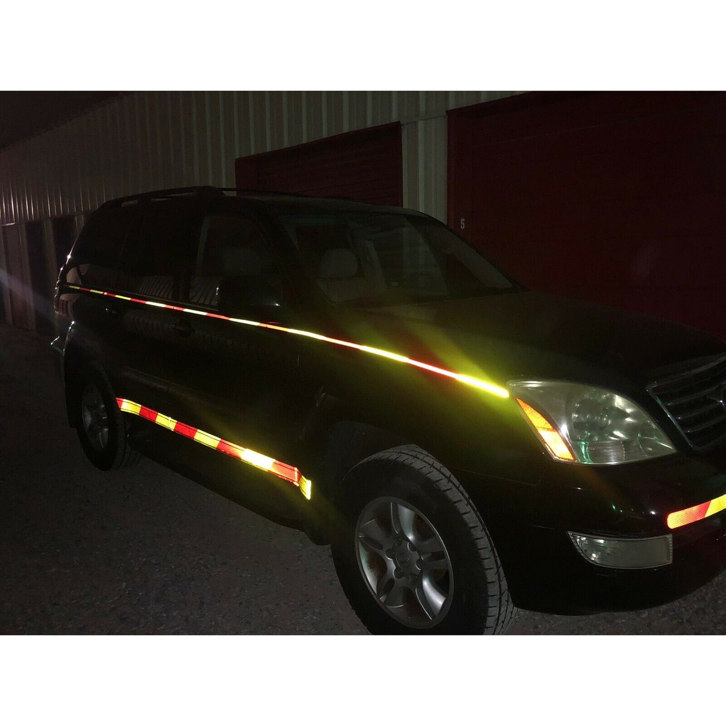 Reflective Chevron Rocker Panels & Pinstripe - Reflective Pro