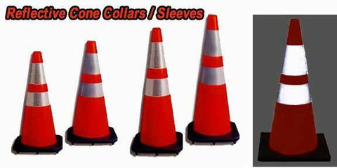 Reflective Cone Collars 18" 28" 36" - Reflective Pro
