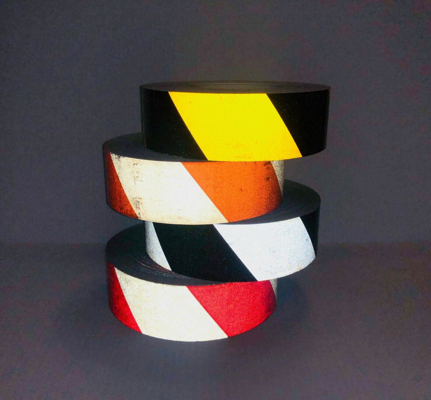 2" Hazard Striped Reflective Tape (Type 1) - Reflective Pro