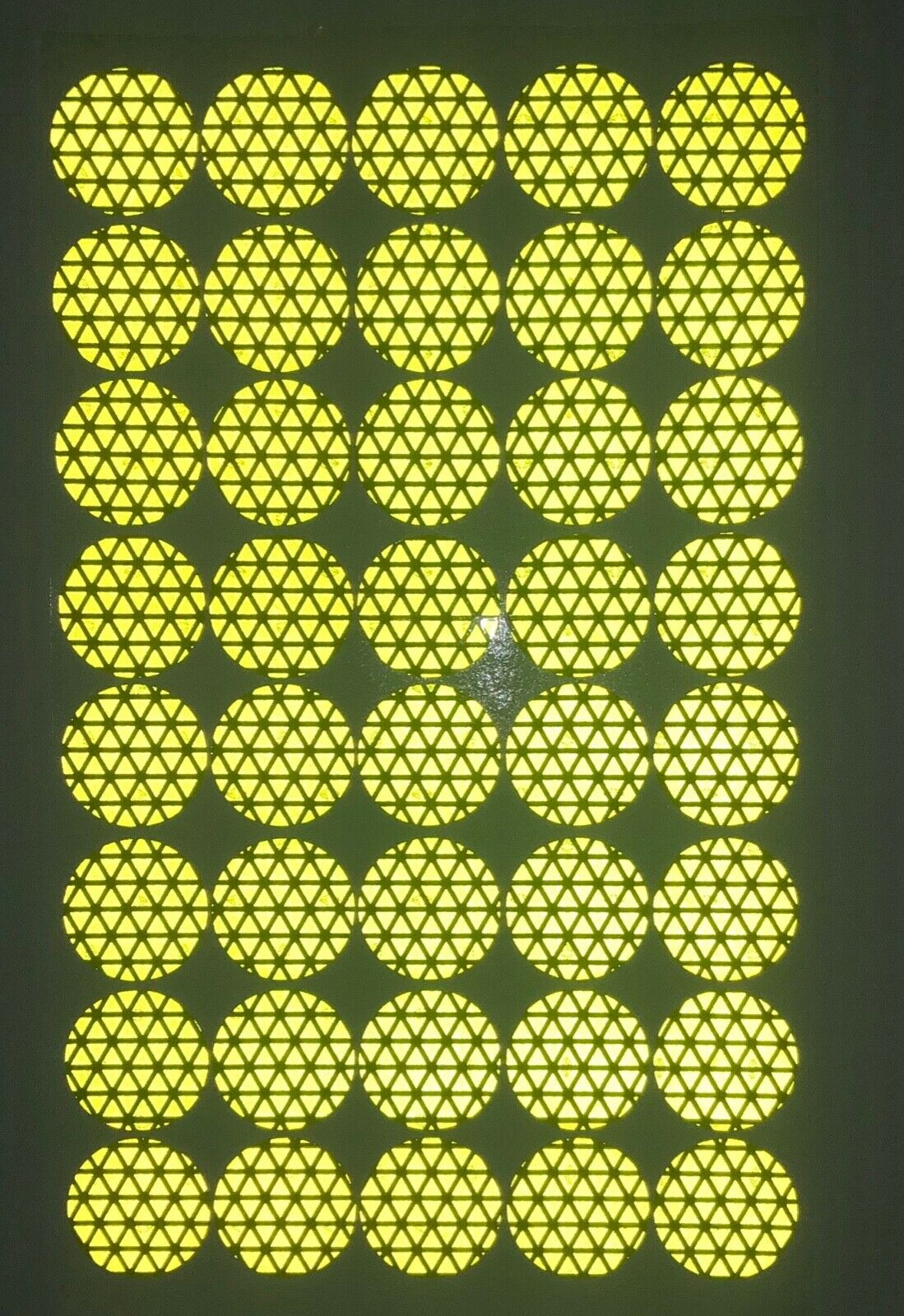 40 Oralite Reflective 1" V98  Dots - Reflective Pro