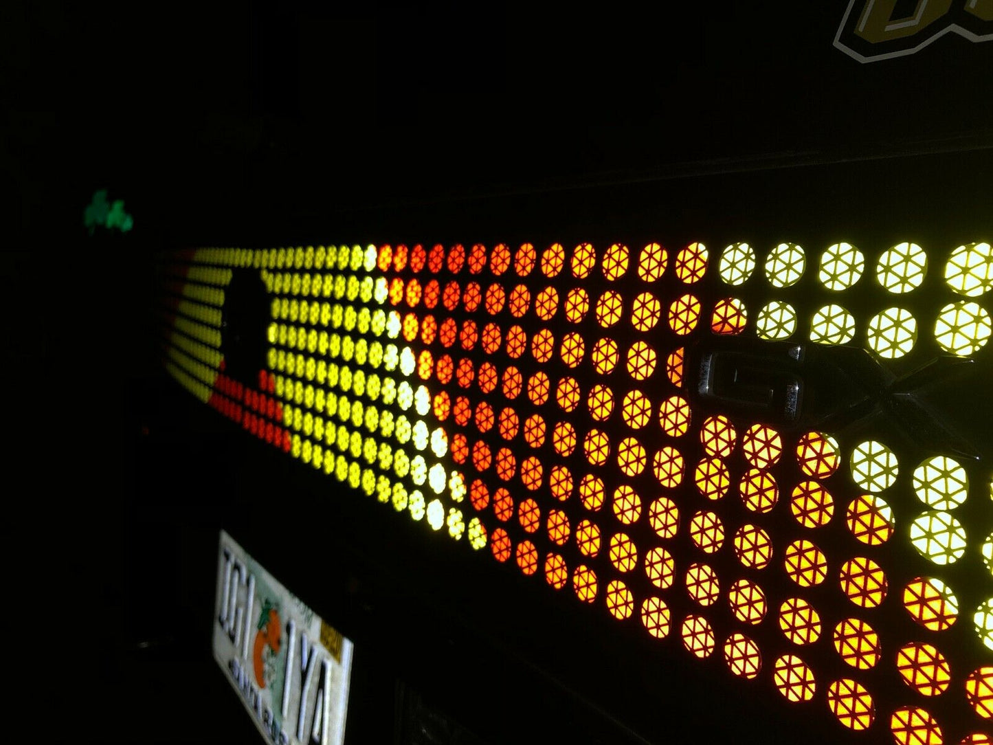 Reflective Dot Chevron Panel - Reflective Pro