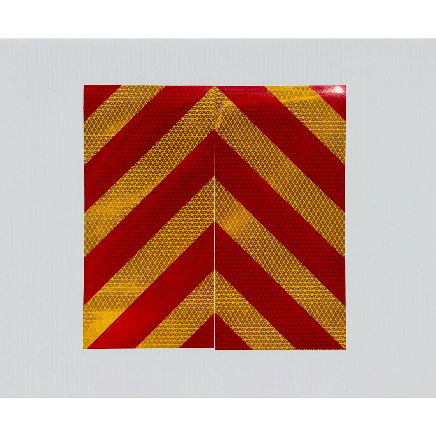 6"x12" Reflective Chevron Panels Motorcycle Oralite - Reflective Pro