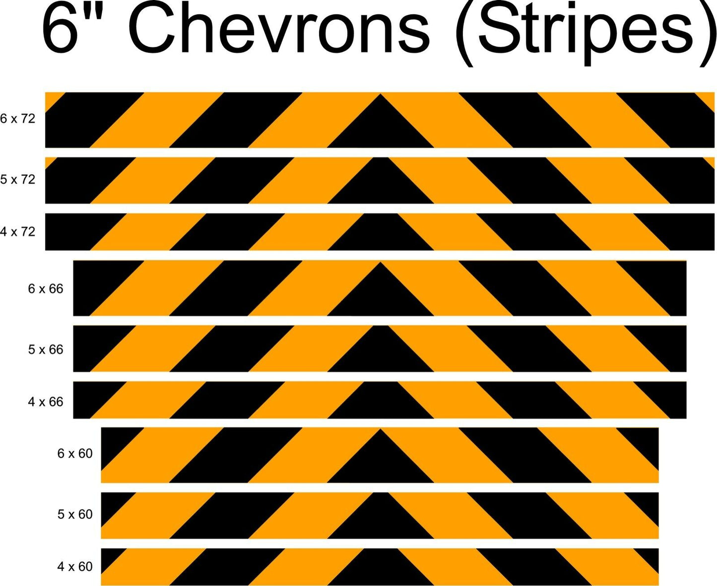 Schoolbus Yellow & Black Reflective Chevron Panel (Multiple Sizes) - Reflective Pro