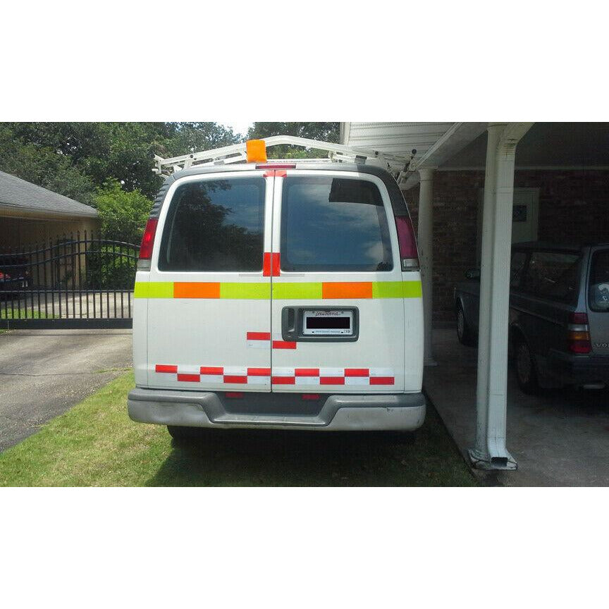 6"x36" Reflective Block Panels AT&T Style Oralite - Reflective Pro