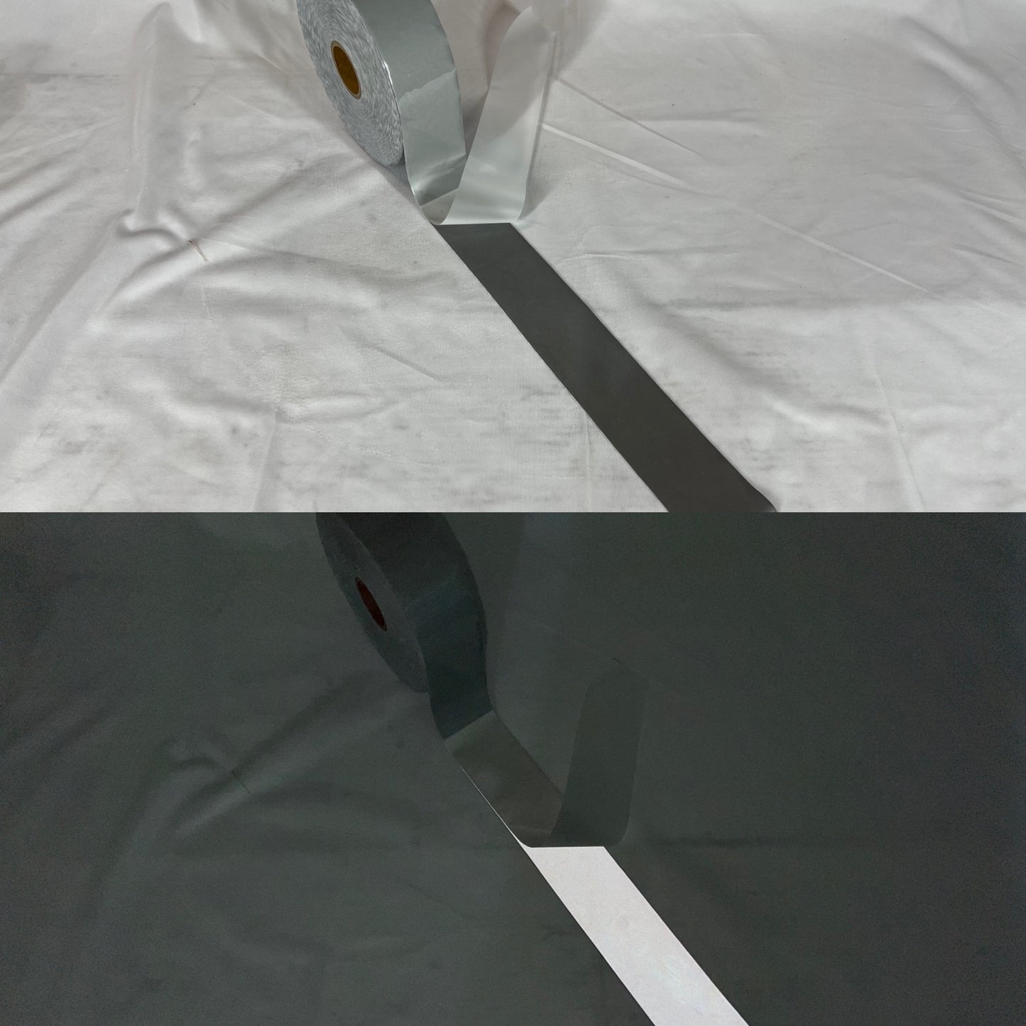 2" Elastic Reflective Stretchable Sew On Fabric Silver - Reflective Pro