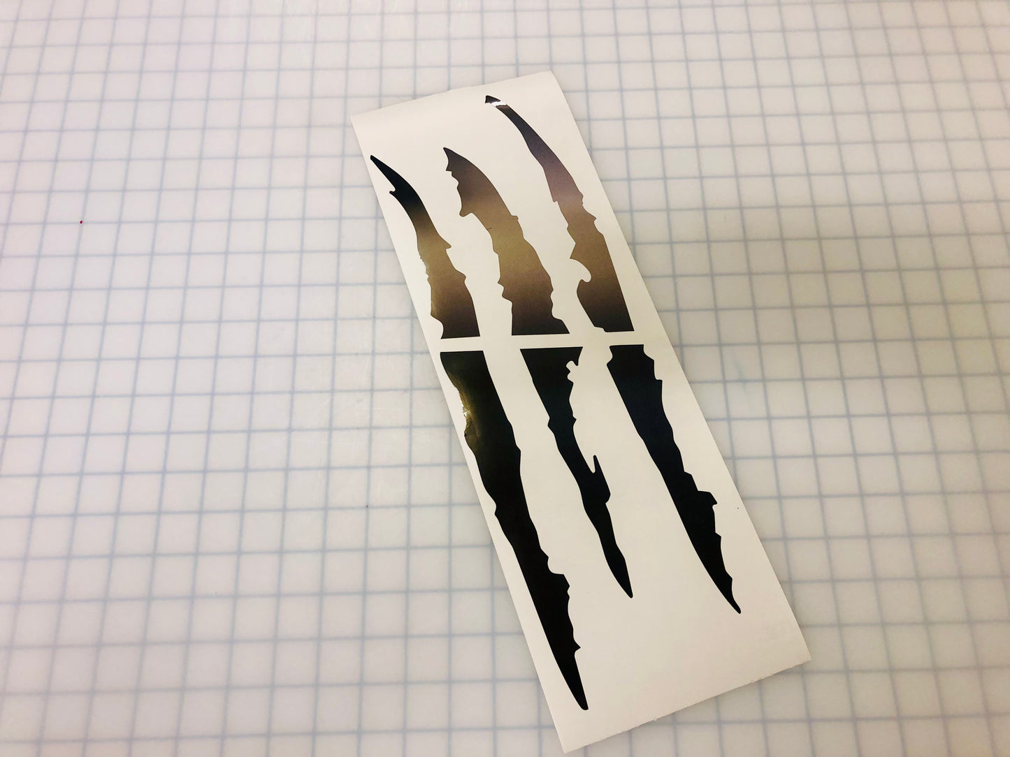 REFLECTIVE Monster Claw Headlight Decal - Reflective Pro