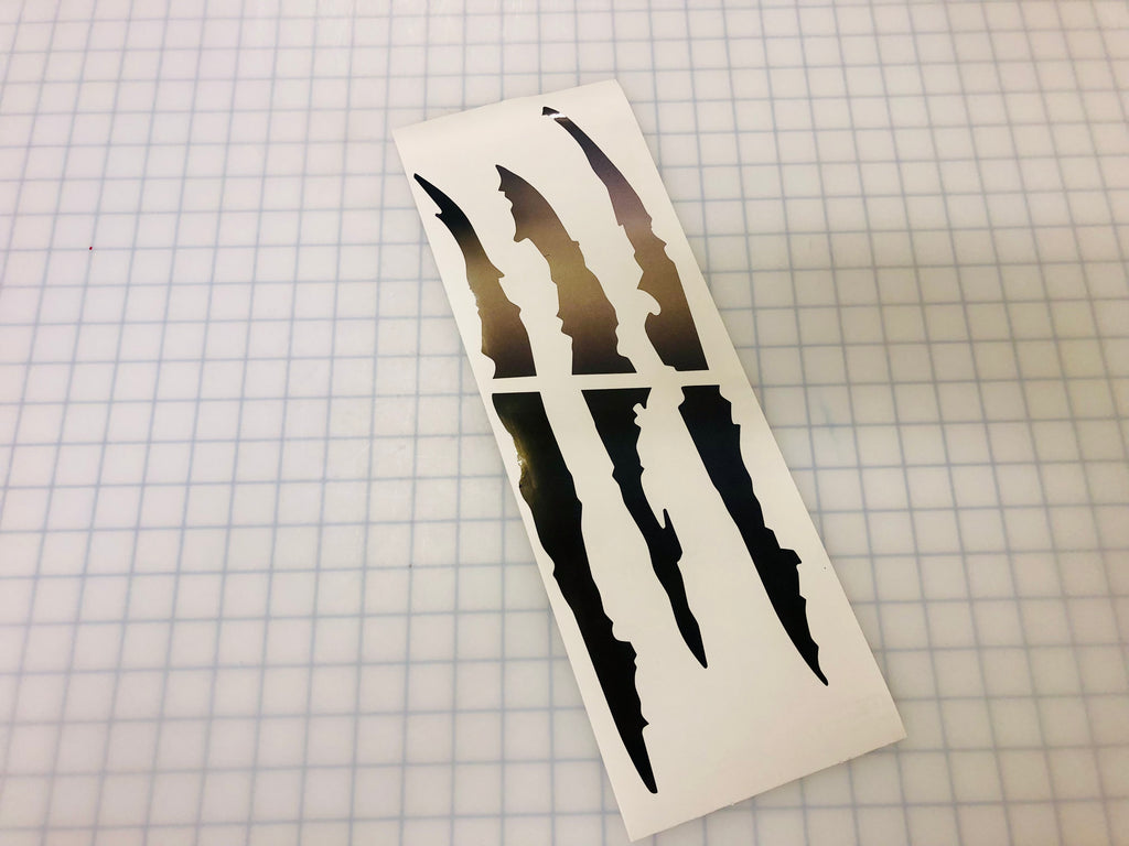 REFLECTIVE Monster Claw Headlight Decal – Reflective Pro