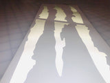 REFLECTIVE Monster Claw Headlight Decal - Reflective Pro