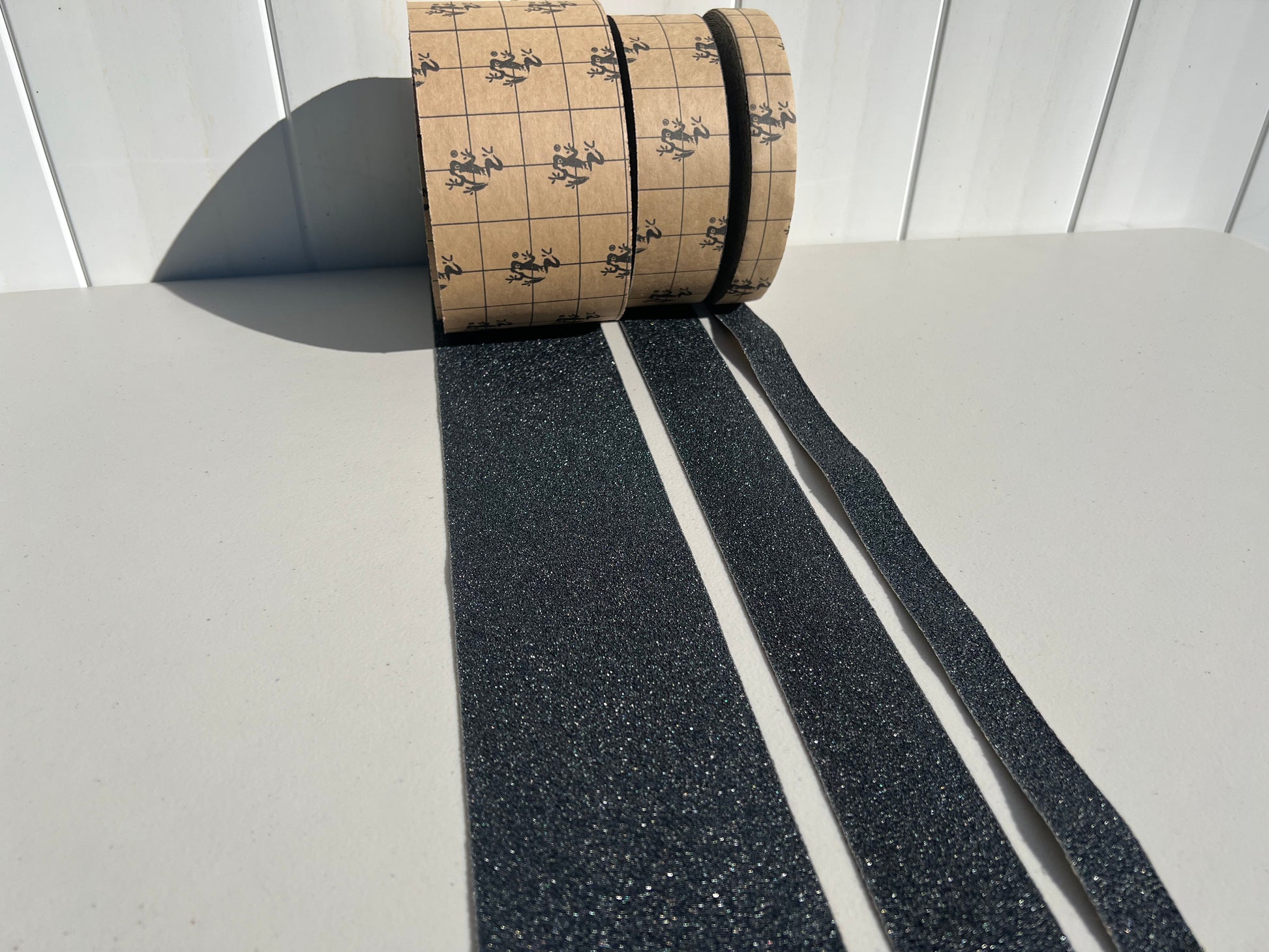 1" 2" 4" Anti-Slip BLACK Tread Tape True Grip 46 Grit OSHA - Reflective Pro