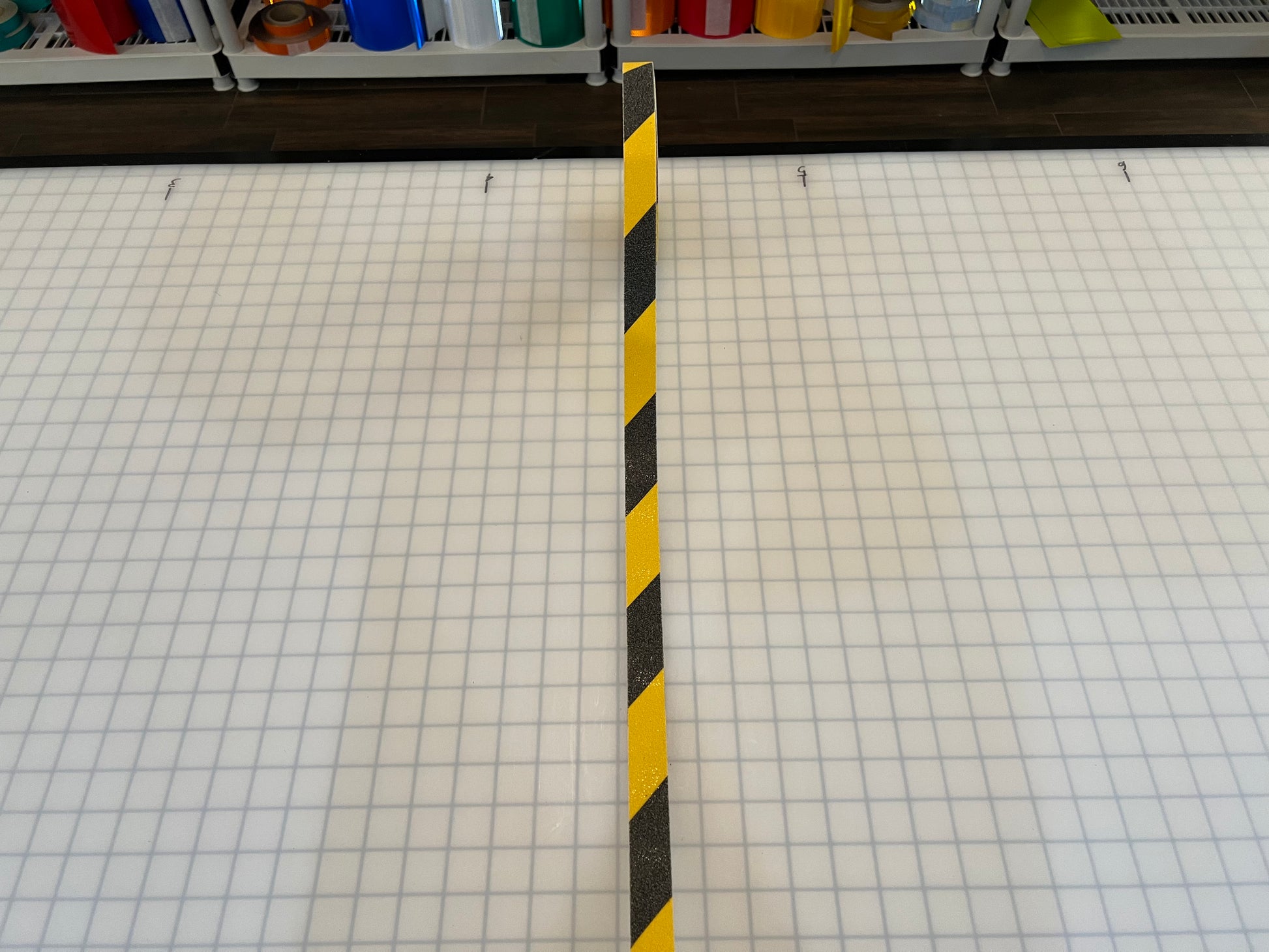 1" Anti-Slip Tread Tape Yellow/Black Hazard Striped Gator Grip 60 Grit OSHA - Reflective Pro