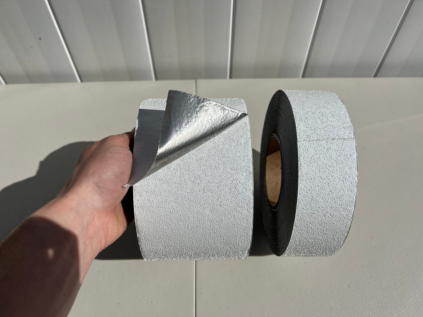White Reflective Pavement Tape 2" 4" (150' Foot Roll) - Reflective Pro