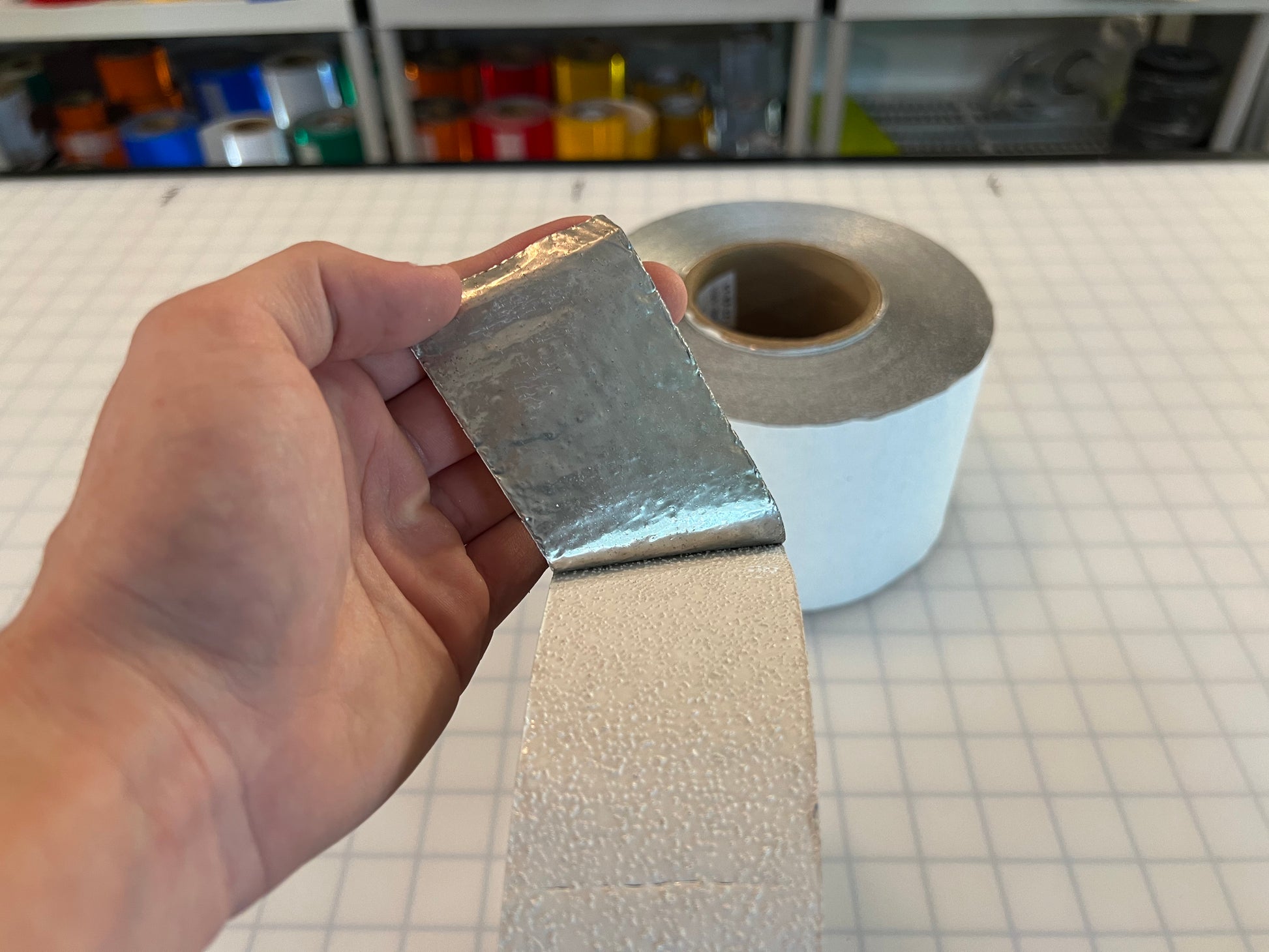 White Reflective Pavement Tape 2" 4" (150' Foot Roll) - Reflective Pro