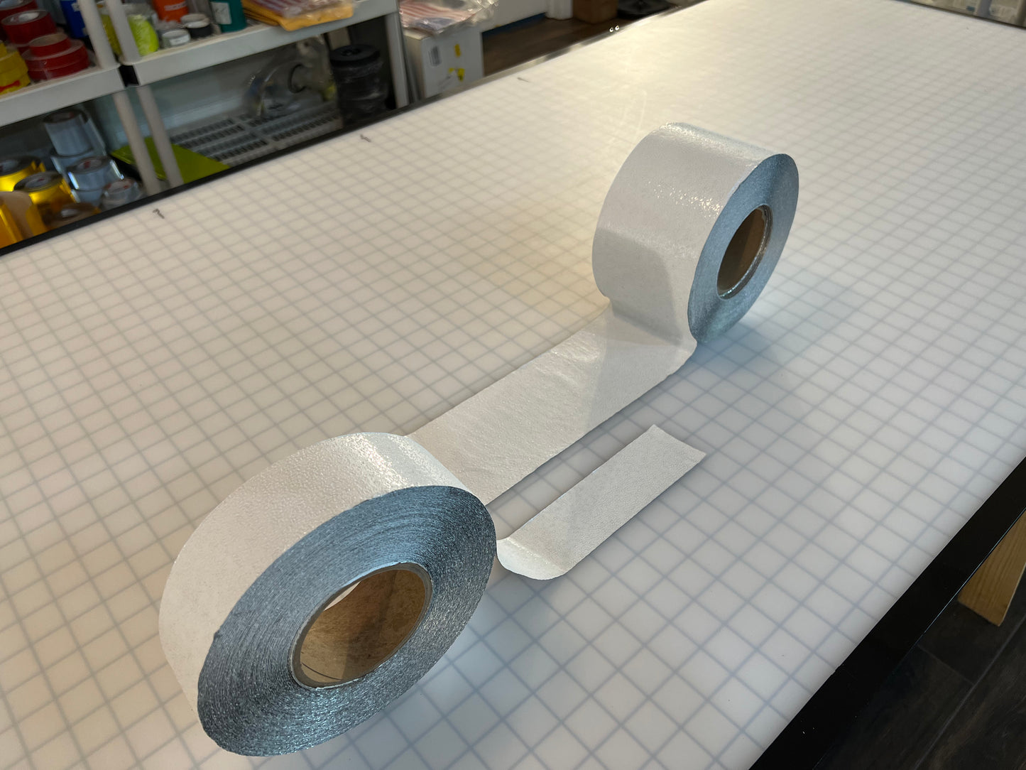White Reflective Pavement Tape 2" 4" (150' Foot Roll) - Reflective Pro