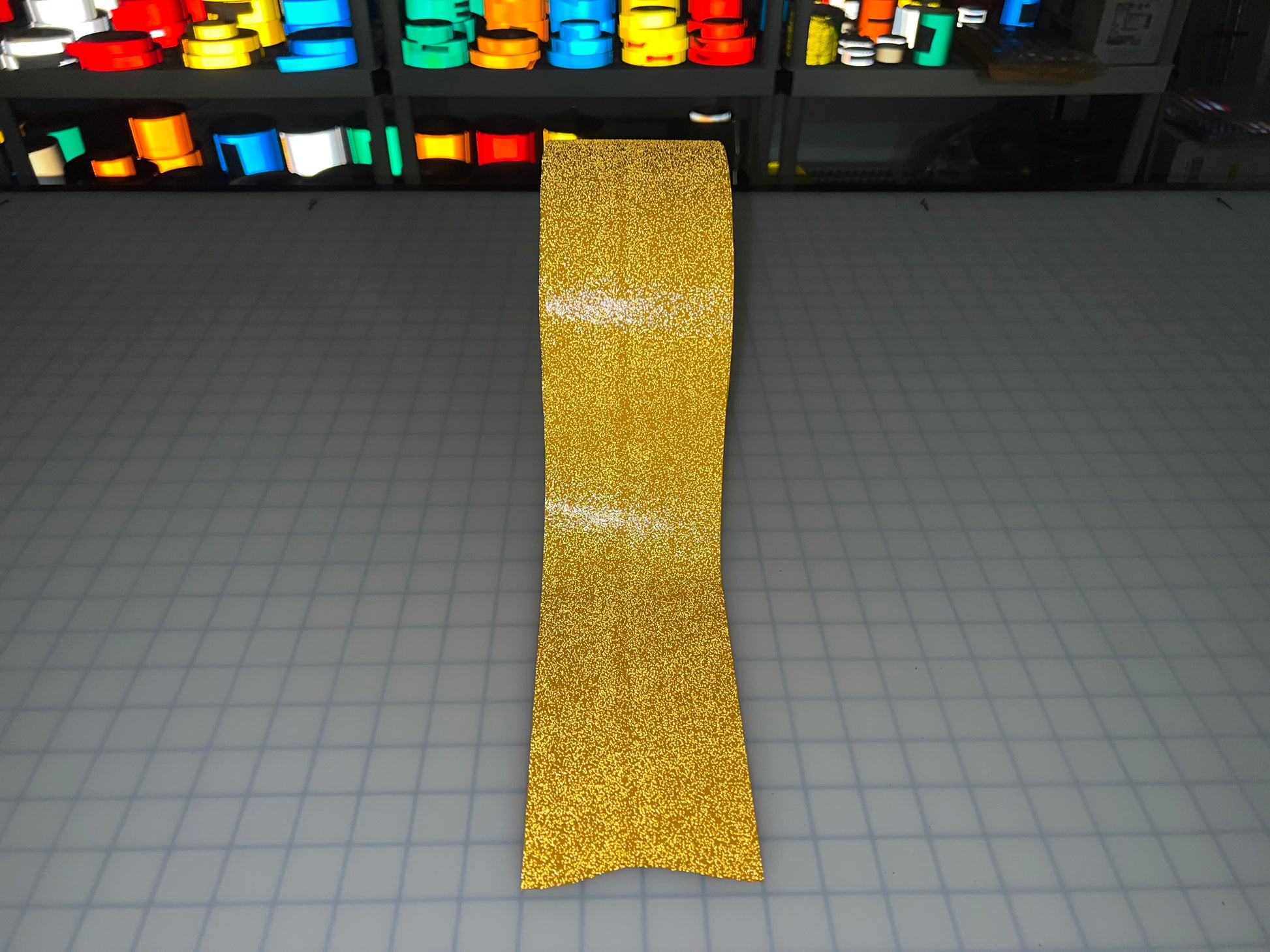 Yellow Premium Pavement Tape 4" (150' Foot Roll) WET REFLECTIVE - Reflective Pro