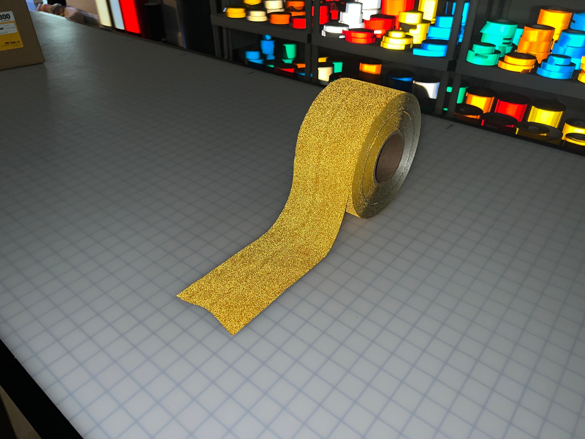 Yellow Premium Pavement Tape 4" (150' Foot Roll) WET REFLECTIVE - Reflective Pro