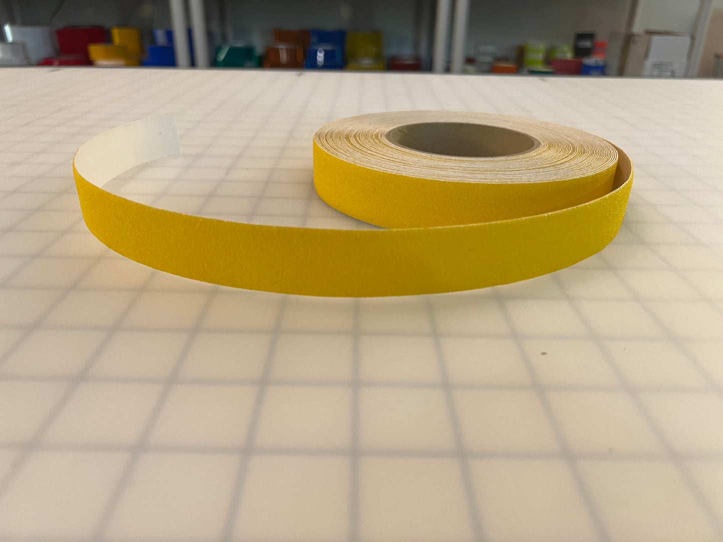 1" Anti-Slip Tread Tape Solid Yellow Gator Grip 60 Grit OSHA - Reflective Pro