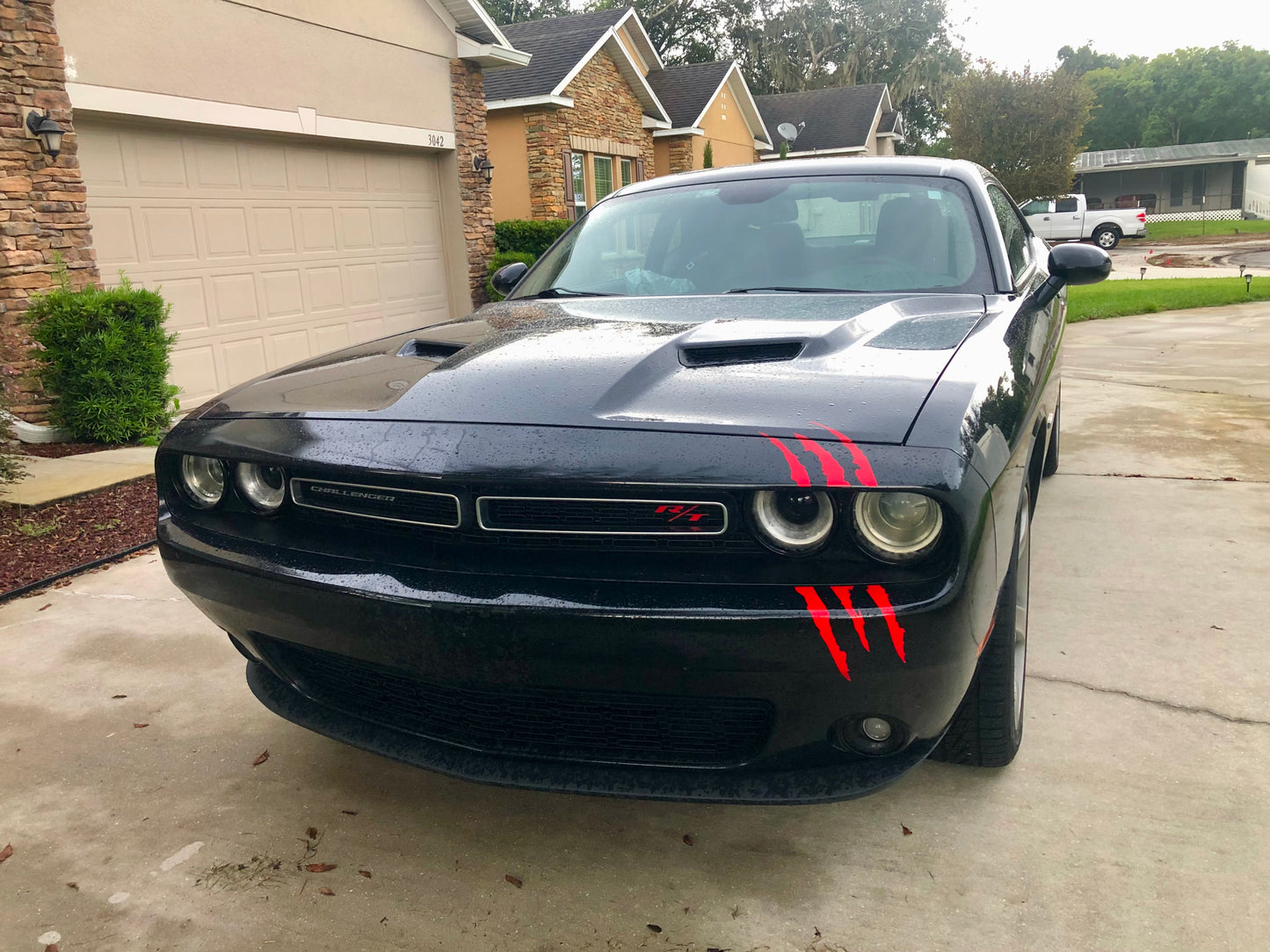 REFLECTIVE Monster Claw Headlight Decal - Reflective Pro