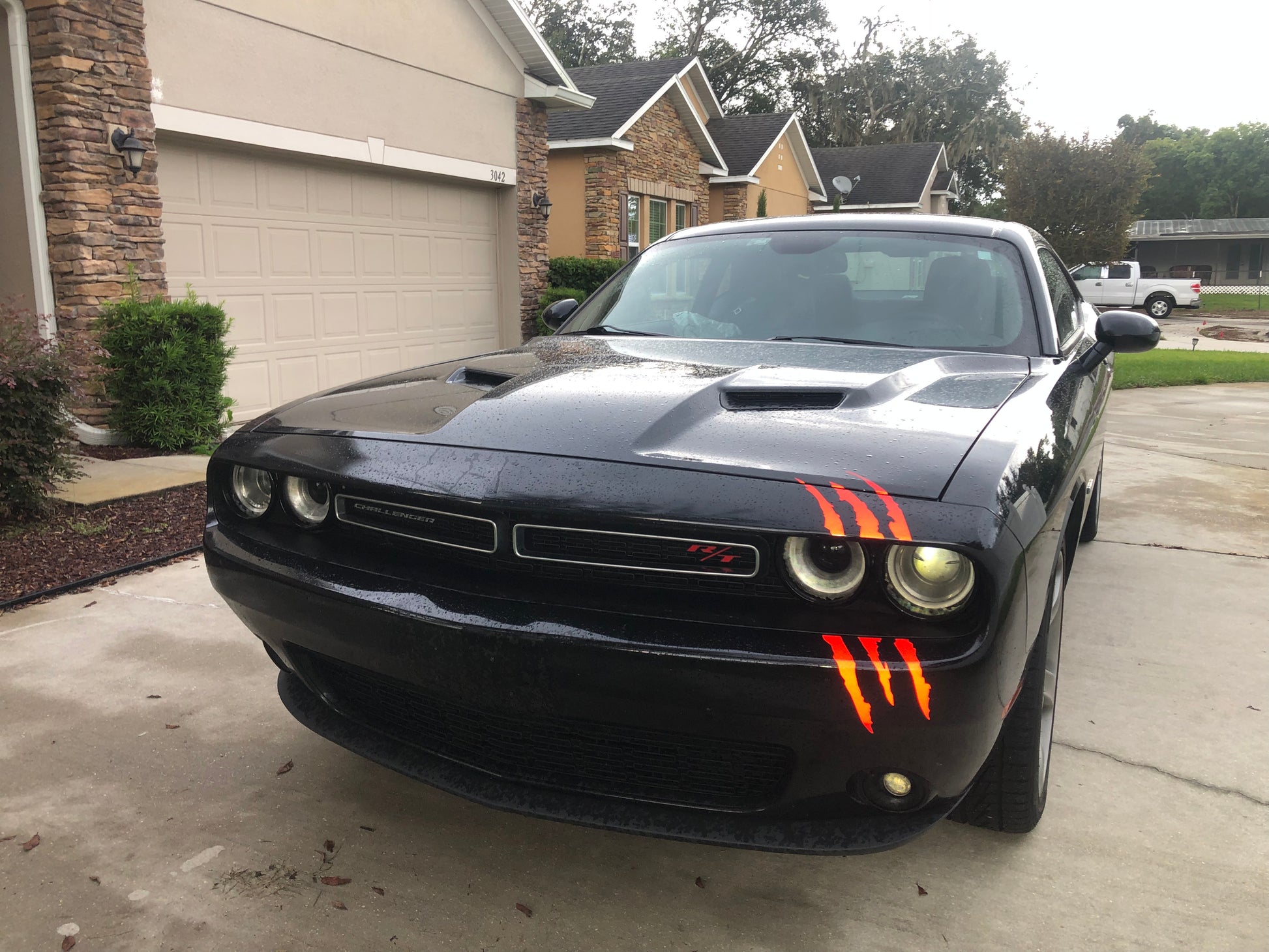 REFLECTIVE Monster Claw Headlight Decal - Reflective Pro