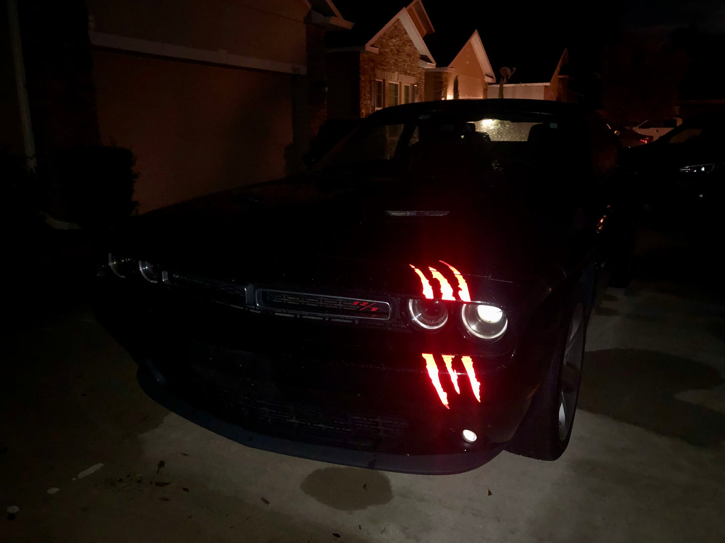 REFLECTIVE Monster Claw Headlight Decal - Reflective Pro