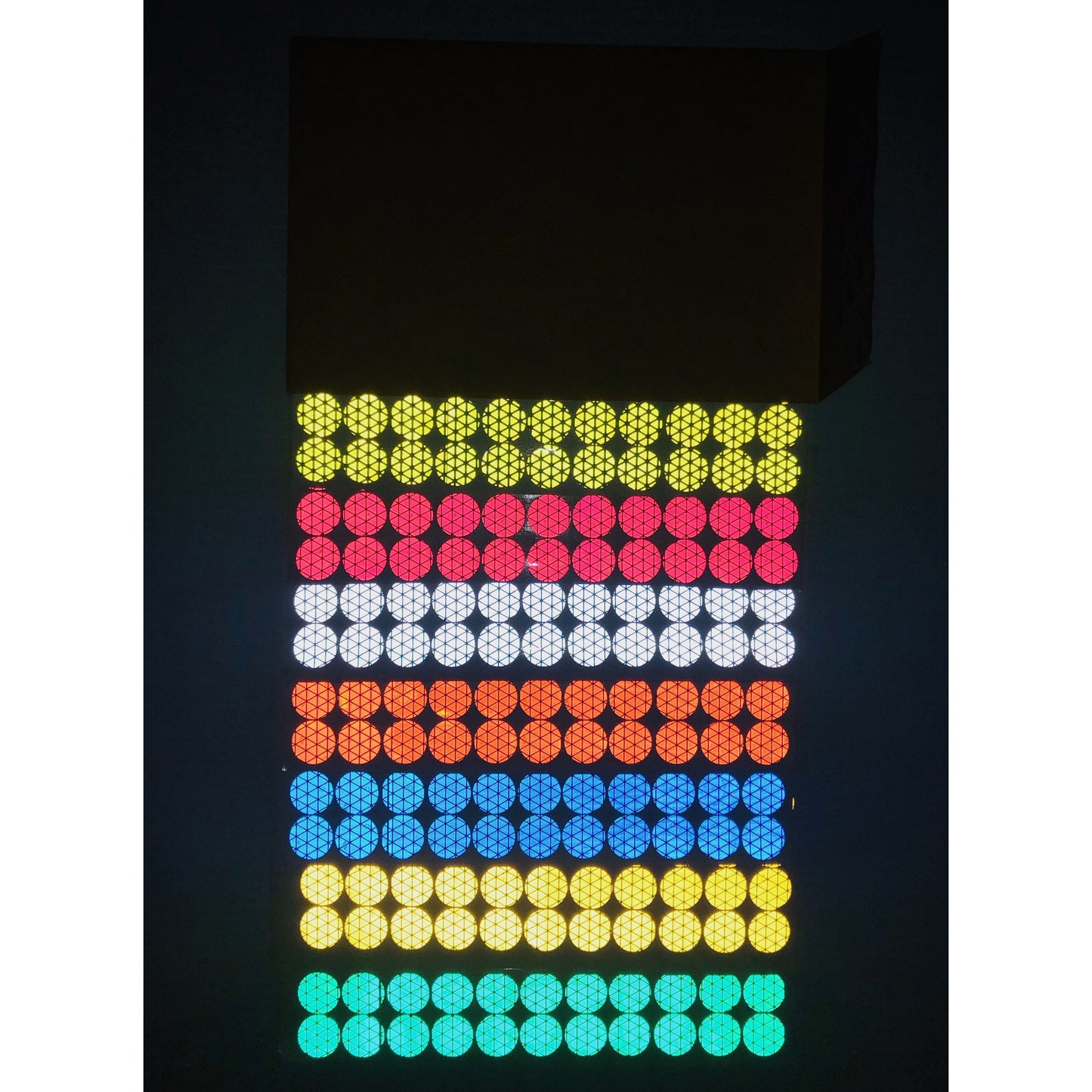 77 Oralite Reflective 3/4" V98 Dots - Reflective Pro