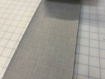Black Reflective Fabric Sew On 1" 2" 4" 6" Reflects White - Reflective Pro