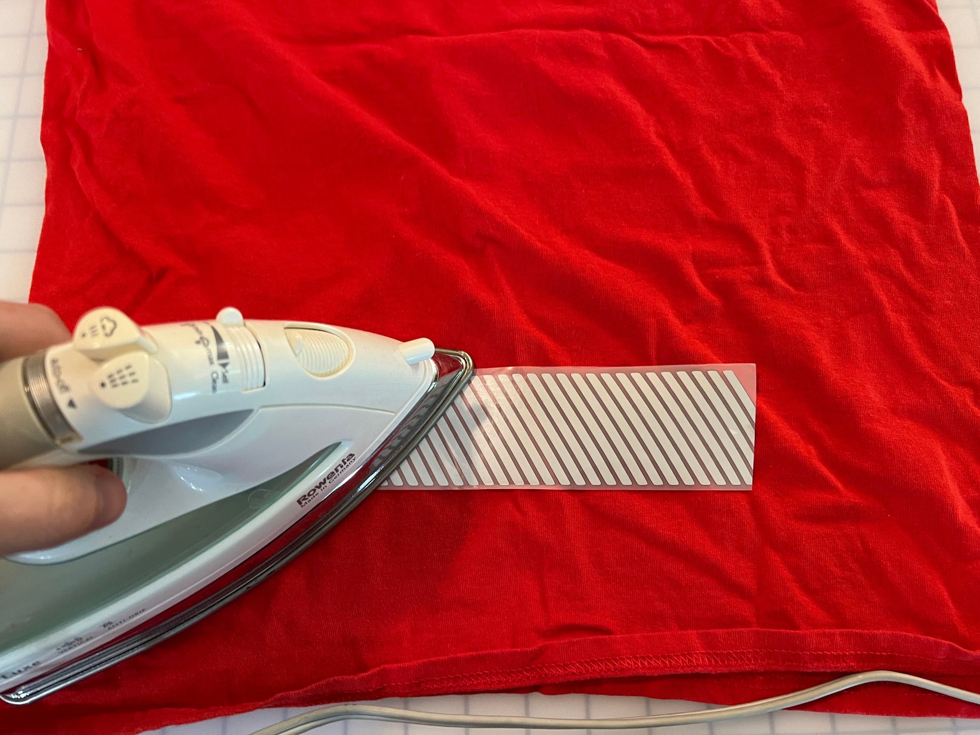 2" Inch Reflective Fabric Iron On Slanted Line - Reflective Pro