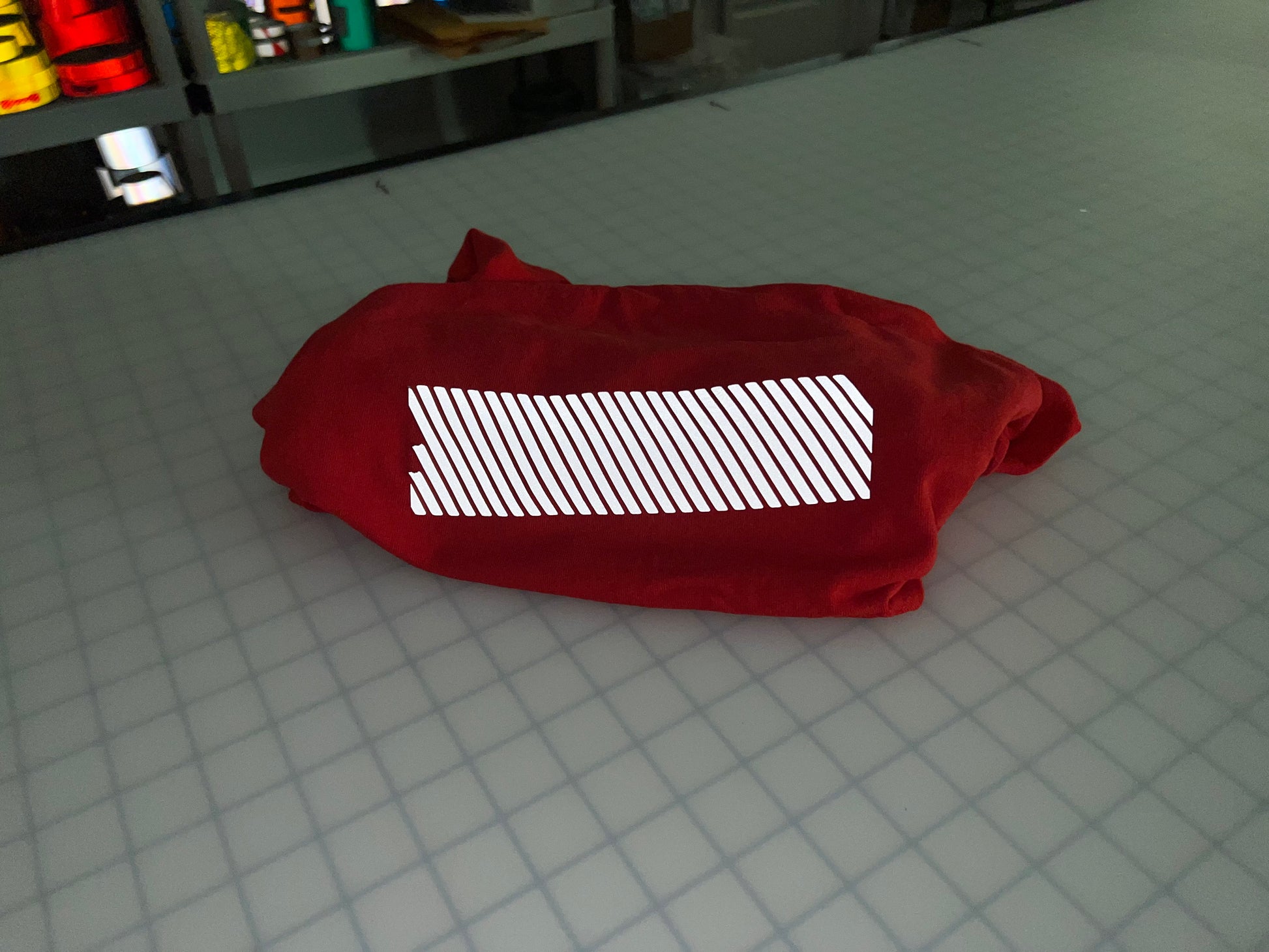 2" Inch Reflective Fabric Iron On Slanted Line - Reflective Pro
