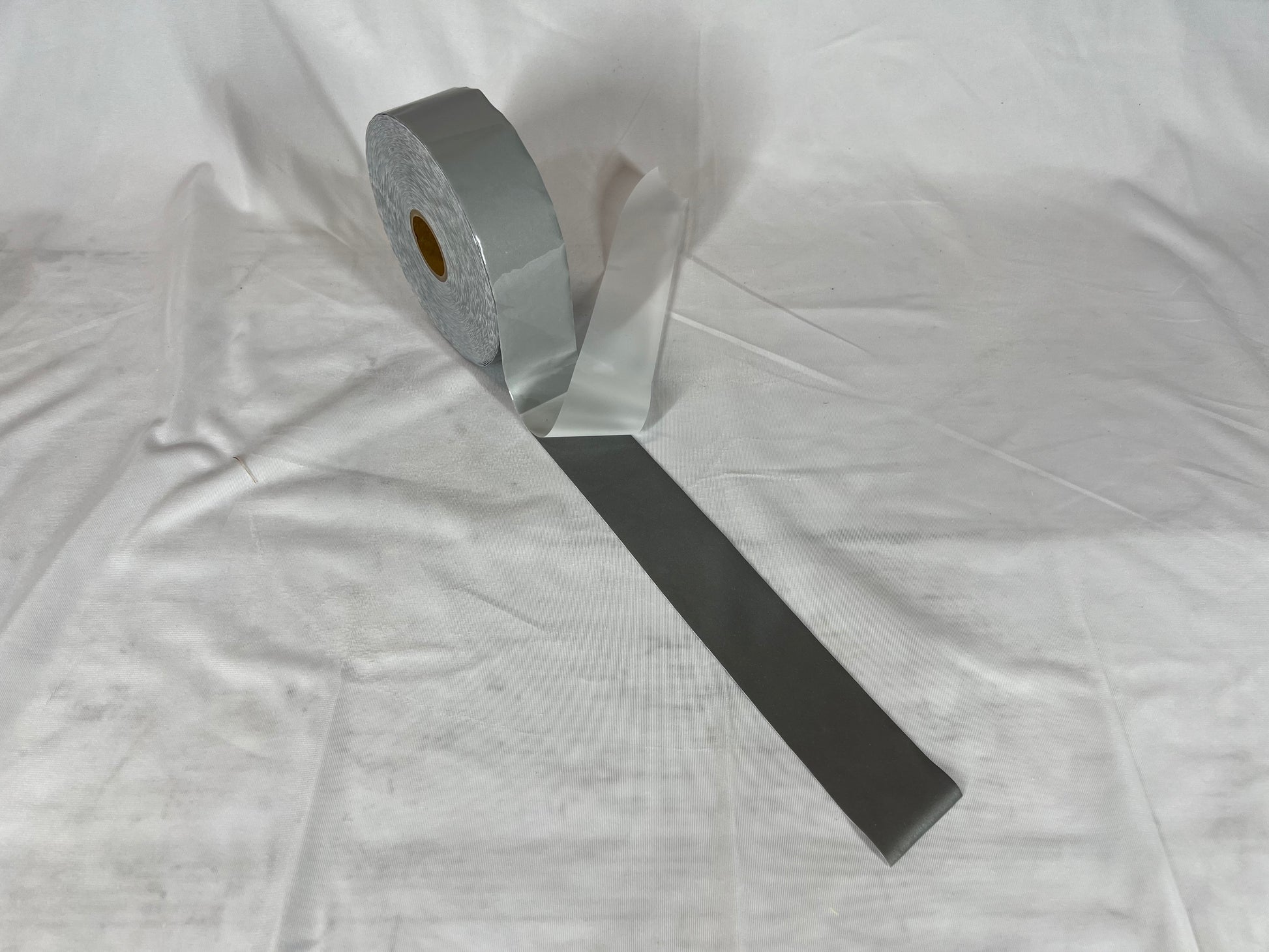 2" Elastic Reflective Stretchable Sew On Fabric Silver - Reflective Pro