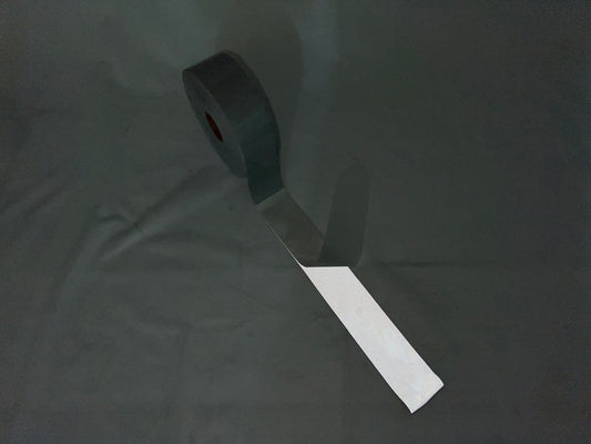 2" Elastic Reflective Stretchable Sew On Fabric Silver - Reflective Pro