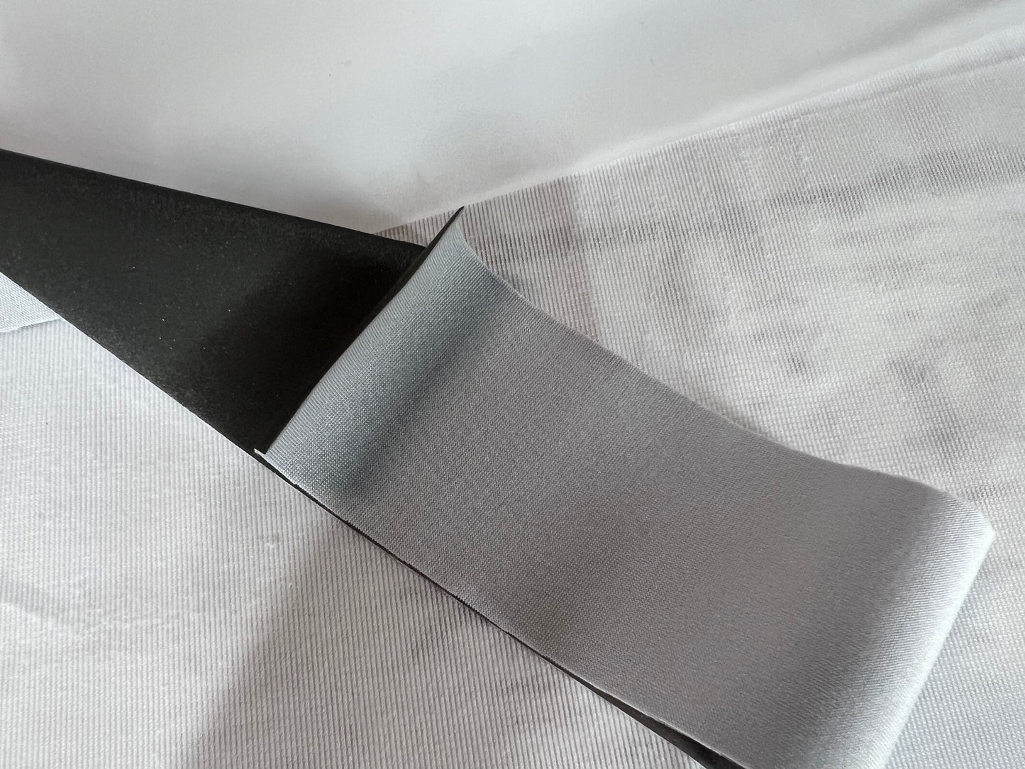 2" Elastic Reflective Stretchable Sew On Fabric Silver - Reflective Pro