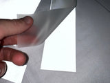 Iron On Silver Reflective Fabric 1" 2" 4" 6" - Reflective Pro