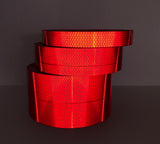 High Intensity Prismatic "HIP" Red - Reflective Pro