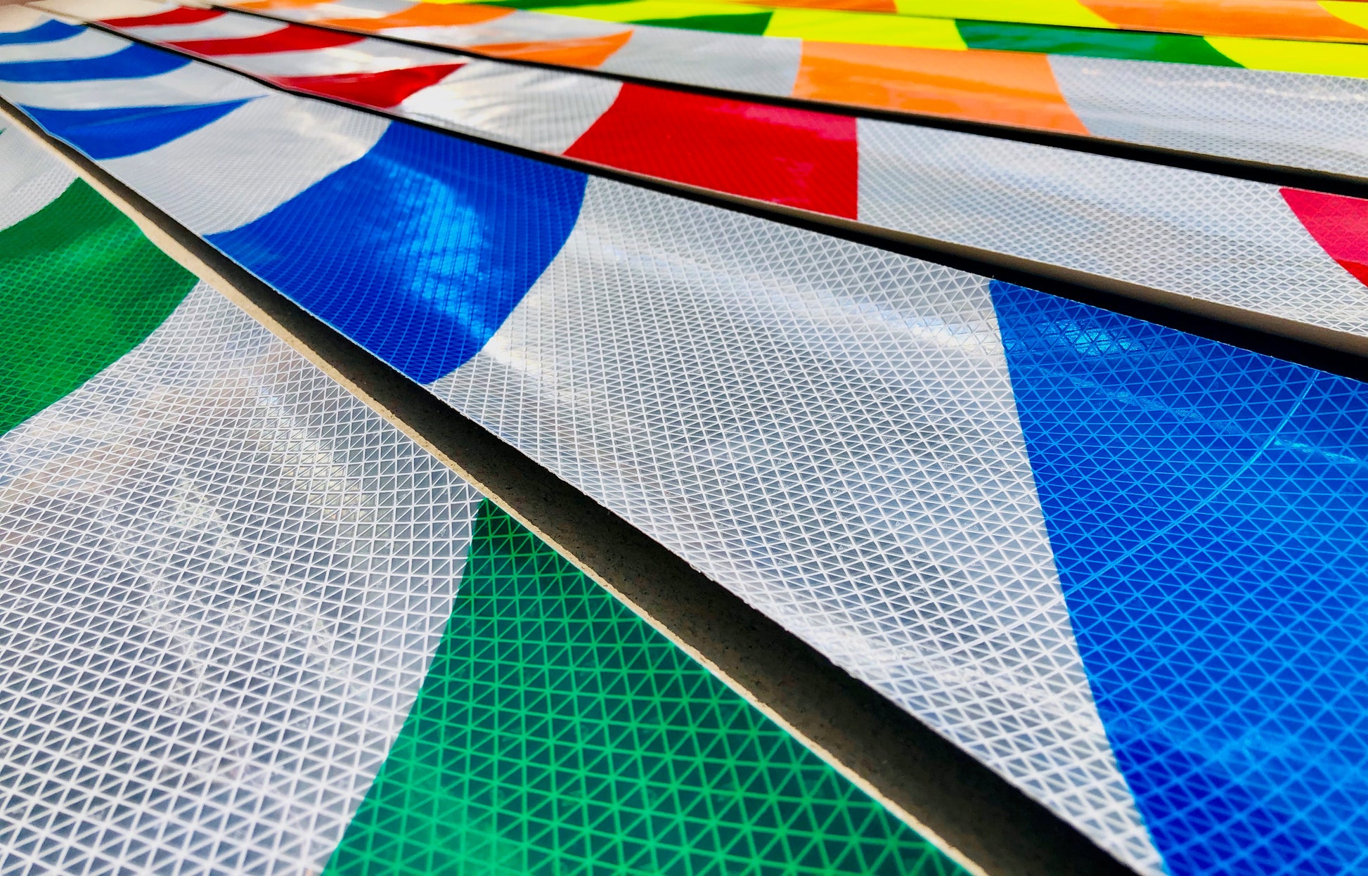 6"x72" Reflective Chevron Panels Oralite (Multiple Colors) - Reflective Pro