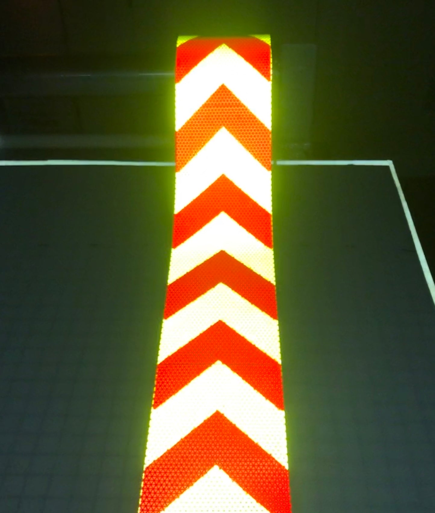 6 Inch Reflective Arrow Directional Panel/Roll (By the Foot) - Reflective Pro