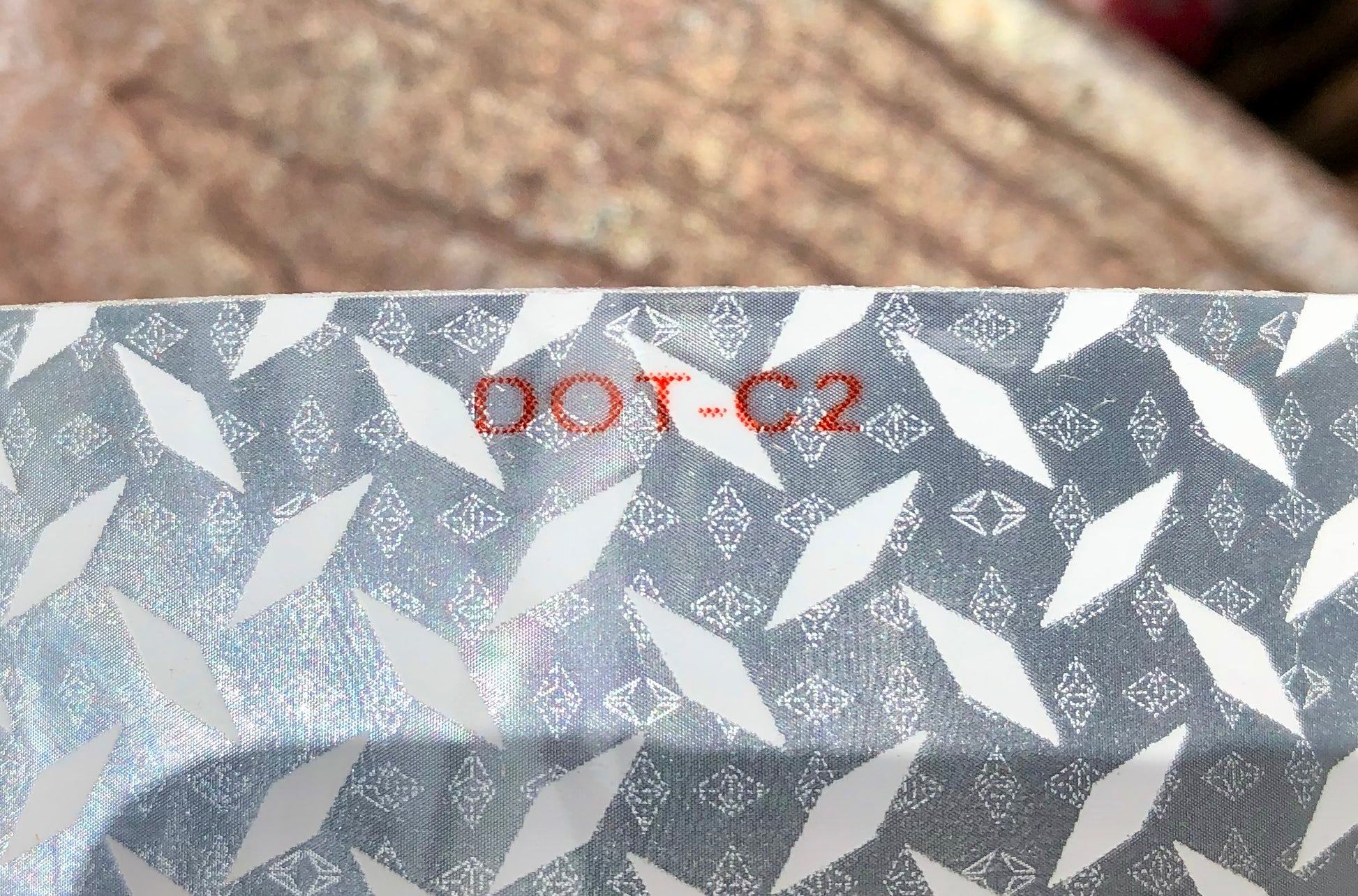 2" Oralite DOT "Diamond Plate" V52 Solid White Tape - Reflective Pro