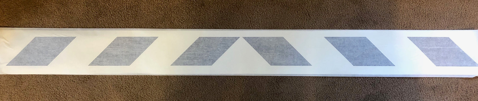 Reflective Shadow Chevron Black/White Panel - Reflective Pro
