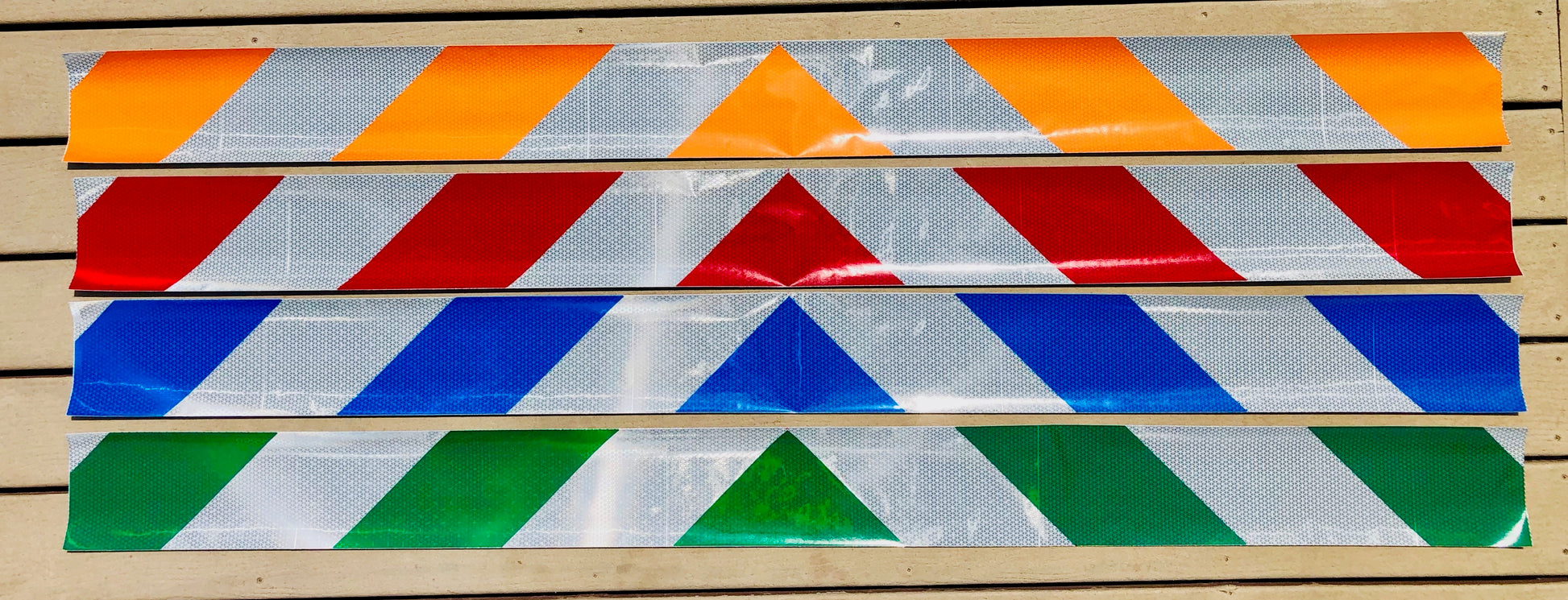 6"x72" Reflective Chevron Panels Oralite (Multiple Colors) - Reflective Pro