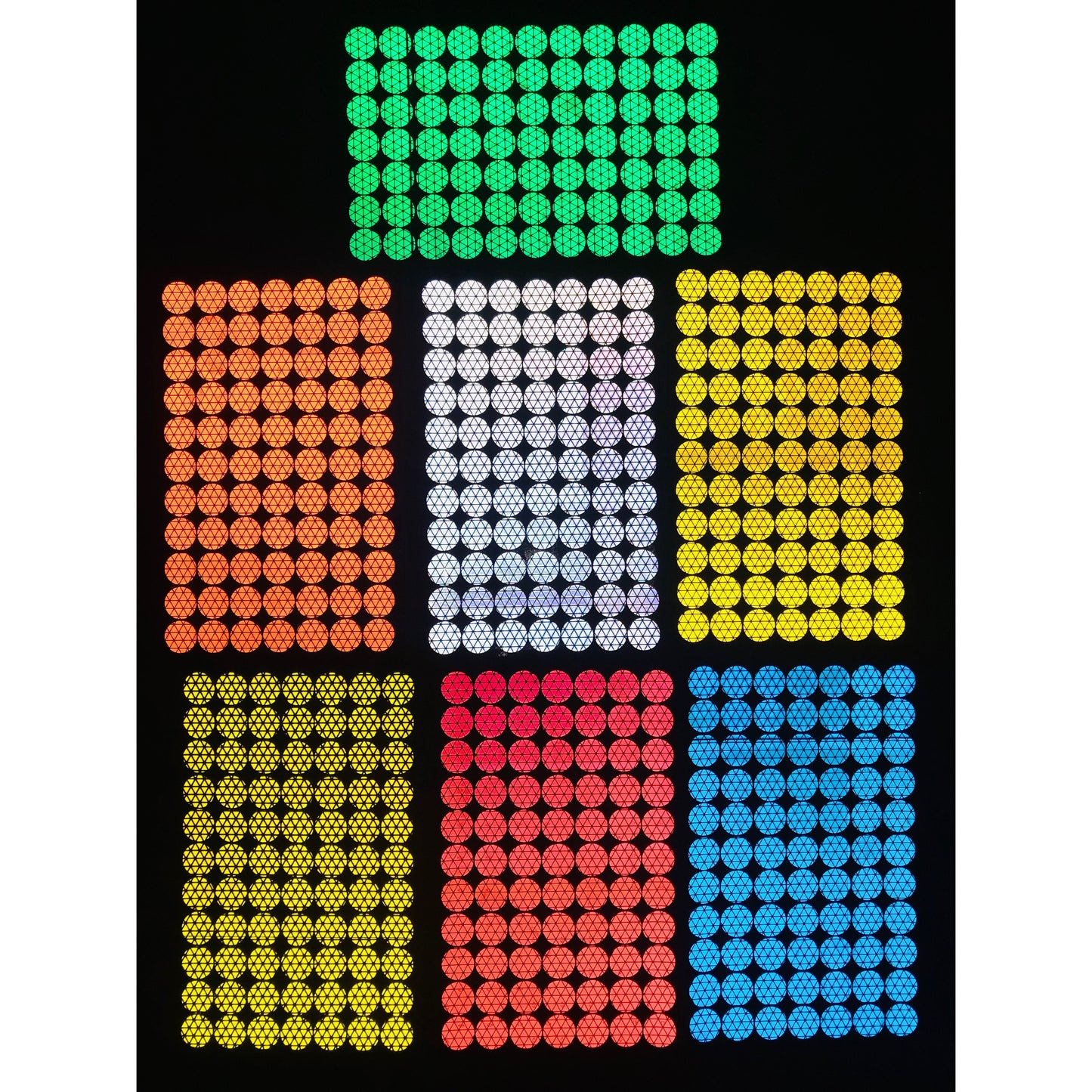 77 Oralite Reflective 3/4" V98 Dots - Reflective Pro