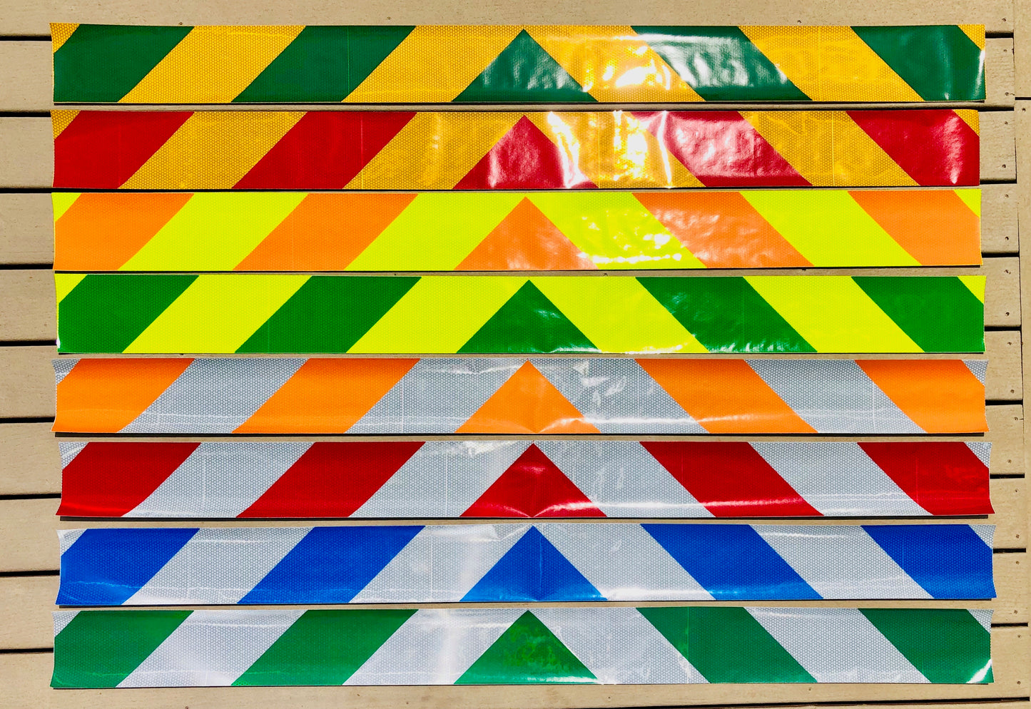 6"x72" Reflective Chevron Panels Oralite (Multiple Colors) - Reflective Pro