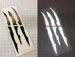 REFLECTIVE Monster Claw Headlight Decal - Reflective Pro