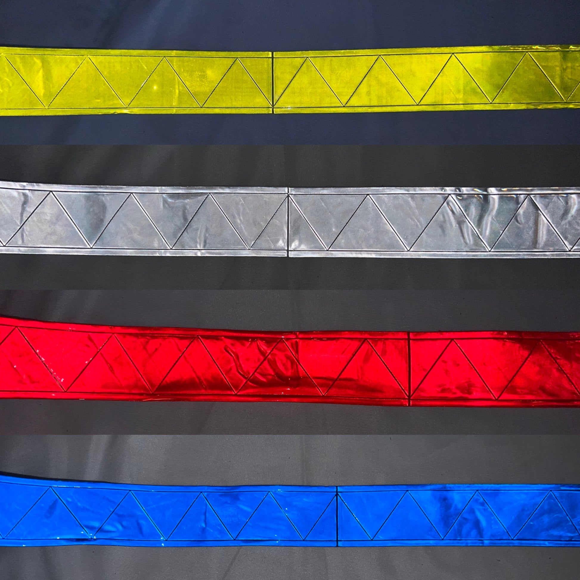 1" & 2" Inch Reflective PVC Sew On Fabric Tape 10', 20', 30' Rolls - Reflective Pro
